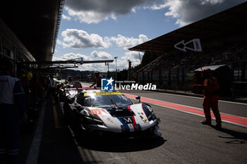 2024-08-25 - 51 SAMANI Charles-Henri (fra), COLLARD Emmanuel (fra), VARRONE Nicolas (arg), AF Corse, Ferrari 296 LMGT3, action during the 4 Hours of Imola 2024, 4th round of the 2024 European Le Mans Series on the Circuit de Spa-Francorchamps from August 23 to 25, 2024 in Stavelot, Belgium - AUTO - ELMS - 4 HOURS OF SPA-FRANCORCHAMPS 2024 - ENDURANCE - MOTORS