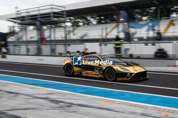 2024-09-20 - Roberto PAMPANINI, Mauro CALAMIA of the team DINAMIC Motorsport srl on a Maserati GT2 during the Fanatec GT Word Challenge in Monza - FANATEC GT ENDURANCE CUP - ENDURANCE - MOTORS