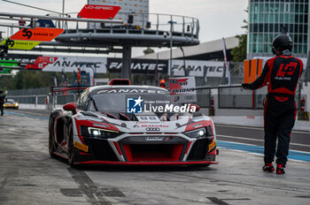 2024-09-20 - Giorgi Gianluca, Stefan Rosina of the team LP Racing on Audi R8 LMS GT2 during Fanatec GT Word Challenge in Monza - FANATEC GT ENDURANCE CUP - ENDURANCE - MOTORS