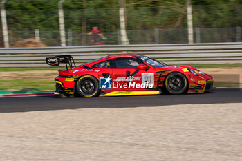 2024-09-20 - Klaus BACHLER,Aliaksandr MALYKHIN,Joel STURM, of a team Pure Rxcing, on a Porsche 911 GT3 R (992) in action during the Fanatec GT Word Challenge in Monza - FANATEC GT ENDURANCE CUP - ENDURANCE - MOTORS