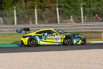 2024-09-20 - Dennis MARSCHALL,Alexander FACH,Dustin BLATTNER, of a team Rutronik Racing, on a Porsche 911 GT3 R (992) in action during the Fanatec GT Word Challenge in Monza - FANATEC GT ENDURANCE CUP - ENDURANCE - MOTORS