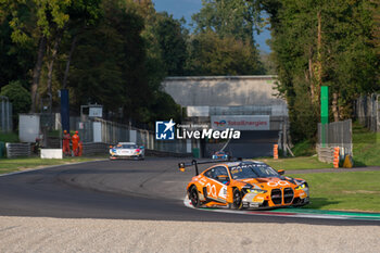 2024-09-20 - Jens KLINGMANN,Ahmad AL HARTHY,Sam DE HAAN, of a team OQ By OMAN RACING, on a BMW M4 GT3 in action during the Fanatec GT Word Challenge in Monza - FANATEC GT ENDURANCE CUP - ENDURANCE - MOTORS