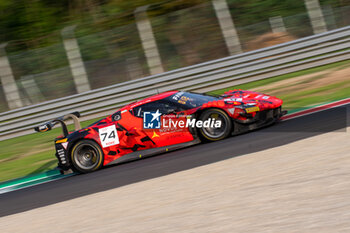 2024-09-20 - Ashish PATEL,Ben TUCK,Alex FONTANA, of a team Kessel Racing, on a Ferrari 296 GT3in action during the Fanatec GT Word Challenge in Monza - FANATEC GT ENDURANCE CUP - ENDURANCE - MOTORS