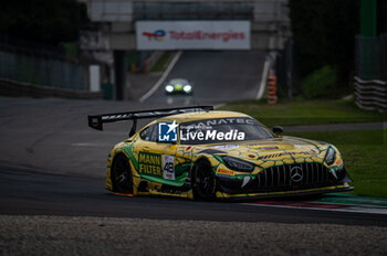 2024-09-21 - Maro ENGEL,Daniel MORAD,Lucas AUER, of a team Mercedes-AMG Team MANN-Filter, Mercedes-AMG GT3 EVO on action during the FP at Fanatec GT Word Challenge in Monza - FANATEC GT ENDURANCE CUP - ENDURANCE - MOTORS