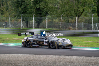 2024-09-21 - Ralf BOHN,Morris SCHURING,Robert RENAUER, of a team Herberth Motorsport, on a Porsche 911 GT3 R (992) on action during the FP at Fanatec GT Word Challenge in Monza - FANATEC GT ENDURANCE CUP - ENDURANCE - MOTORS