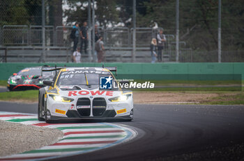 2024-09-21 - Philipp ENG,Nick YELLOLY,Marco WITTMANN, of a team Rowe Racing, on a BMW M4 GT3 on action during the FP at Fanatec GT Word Challenge in Monza - FANATEC GT ENDURANCE CUP - ENDURANCE - MOTORS