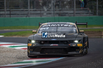 2024-09-21 - Christopher MIES,Frederic VERVISCH,Dennis OLSEN, of a team Proton Competition, on a Ford Mustang GT3 on action during the FP at Fanatec GT Word Challenge in Monza - FANATEC GT ENDURANCE CUP - ENDURANCE - MOTORS