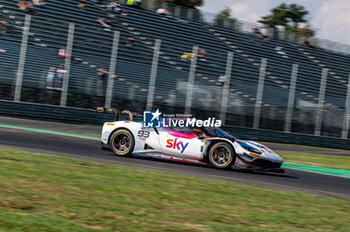 2024-09-21 - Eddie CHEEVER,Jonathan HUI,Christopher FROGGATT, of a team Sky Tempesta Racing, on a Ferrari 296 GT3 in action during pre-qualifyng at Fanatec GT Word Challenge in Monza - FANATEC GT ENDURANCE CUP - ENDURANCE - MOTORS