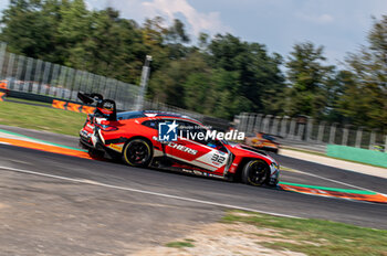 2024-09-21 - Dries VANTHOOR,Sheldon VAN DER LINDE,Charles WEERTS, of a team Team WRT, on a BMW M4 GT3 in action during pre-qualifyng at Fanatec GT Word Challenge in Monza - FANATEC GT ENDURANCE CUP - ENDURANCE - MOTORS