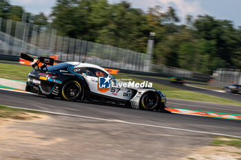 2024-09-21 - Tanart SATHIENTHIRAKUL,Daan ARROW,Colin CARESANI, of a team Winward Racing, on a Mercedes-AMG GT3 EVO in action during pre-qualifyng at Fanatec GT Word Challenge in Monza - FANATEC GT ENDURANCE CUP - ENDURANCE - MOTORS