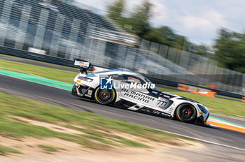 2024-09-21 - Al Faisal AL ZUBAIR,Dominik BAUMANN,Broc FEENEY, of a team Pure Rxcing, on a Porsche 911 GT3 R (992) in action during pre-qualifyng at Fanatec GT Word Challenge in Monza - FANATEC GT ENDURANCE CUP - ENDURANCE - MOTORS