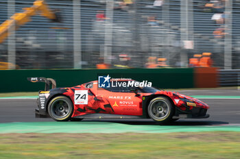 2024-09-21 - Ashish PATEL,Ben TUCK,Alex FONTANA, of a team Kessel Racing, on a Ferrari 296 GT3 in action during pre-qualifyng at Fanatec GT Word Challenge in Monza - FANATEC GT ENDURANCE CUP - ENDURANCE - MOTORS