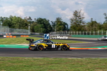 2024-09-21 - Thomas DROUET,Maximilian GOTZ, of a team Boutsen VDS, on a Mercedes-AMG GT3 EVO in action during pre-qualifyng at Fanatec GT Word Challenge in Monza - FANATEC GT ENDURANCE CUP - ENDURANCE - MOTORS