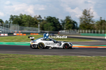 2024-09-21 - Al Faisal AL ZUBAIR,Dominik BAUMANN,Broc FEENEY, of a team Pure Rxcing, on a Porsche 911 GT3 R (992) in action during pre-qualifyng at Fanatec GT Word Challenge in Monza - FANATEC GT ENDURANCE CUP - ENDURANCE - MOTORS