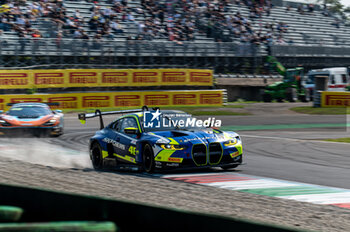 2024-09-21 - Maxime MARTIN,Raffaele MARCIELLO,Valentino ROSSI, of a team Team WRT, on a BMW M4 GT3 in action during pre-qualifyng at Fanatec GT Word Challenge in Monza - FANATEC GT ENDURANCE CUP - ENDURANCE - MOTORS