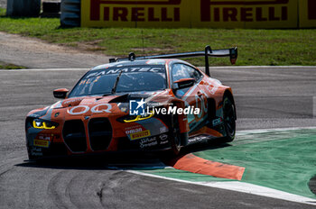 2024-09-21 - Jens KLINGMANN,Ahmad AL HARTHY,Sam DE HAAN, of a team OQ By OMAN RACING, on a BMW M4 GT3 in action during pre-qualifyng at Fanatec GT Word Challenge in Monza - FANATEC GT ENDURANCE CUP - ENDURANCE - MOTORS