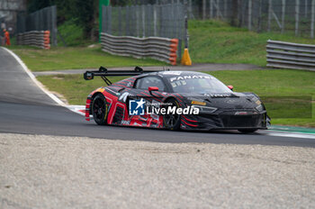 2024-09-22 - Lorenzo PATRESE,Leonardo MONCINI,Lorenzo FERRARI, of a team Tresor Attempto Racing, on a Audi R8 LMS GT3 EVO 2 in action during a qualyfing of Fanatec GT Word Challenge in Monza - FANATEC GT ENDURANCE CUP - ENDURANCE - MOTORS