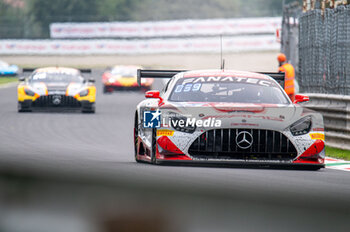 2024-09-22 - Yannick METTLER,James KELL,Anthony BARTONE, of the team GetSpeed, on a Mercedes-AMG GT3 EVO in action during a qualyfing of Fanatec GT Word Challenge in Monza - FANATEC GT ENDURANCE CUP - ENDURANCE - MOTORS