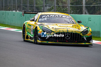 2024-09-22 - Maro ENGEL,Daniel MORAD,Lucas AUER, of a team Mercedes-AMG Team MANN-Filter, Mercedes-AMG GT3 EVO in action during a qualyfing of Fanatec GT Word Challenge in Monza - FANATEC GT ENDURANCE CUP - ENDURANCE - MOTORS