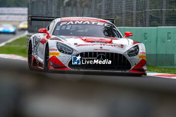 2024-09-22 - Yannick METTLER,James KELL,Anthony BARTONE, of the team GetSpeed, on a Mercedes-AMG GT3 EVO in action during a qualyfing of Fanatec GT Word Challenge in Monza - FANATEC GT ENDURANCE CUP - ENDURANCE - MOTORS