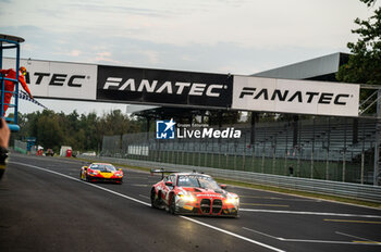 2024-09-22 - Dries VANTHOOR,Sheldon VAN DER LINDE,Charles WEERTS, of a team Team WRT, on a BMW M4 GT3 finish Second at Fanatec GT Word Challenge in Monza - FANATEC GT ENDURANCE CUP - ENDURANCE - MOTORS