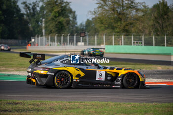 2024-09-22 - Thomas DROUET,Maximilian GOTZ, of a team Boutsen VDS, on a Mercedes-AMG GT3 EVO in action during Fanatec GT Word Challenge in Monza - FANATEC GT ENDURANCE CUP - ENDURANCE - MOTORS