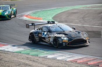 2024-09-22 - David PITTARD,Valentin HASSE-CLOT,Henrique CHAVES, of a team Walkenhorst Motorsport, on a Aston Martin Vantage AMR GT3 EVO in action during Fanatec GT Word Challenge in Monza - FANATEC GT ENDURANCE CUP - ENDURANCE - MOTORS