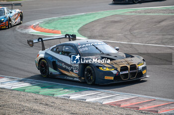 2024-09-22 - Augusto FARFUS,Dan HARPER, Max HESSE of a team Rowe Racing, on a BMW M4 GT3 in action during Fanatec GT Word Challenge in Monza - FANATEC GT ENDURANCE CUP - ENDURANCE - MOTORS