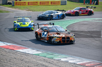 2024-09-22 - Jens KLINGMANN,Ahmad AL HARTHY,Sam DE HAAN, of a team OQ By OMAN RACING, on a BMW M4 GT3 in action during Fanatec GT Word Challenge in Monza - FANATEC GT ENDURANCE CUP - ENDURANCE - MOTORS