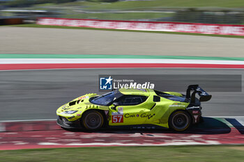 2024-09-29 - 57 Takeshi KIMURA (JPN), Esteban MASSON (FRA), Daniel SERRA (BRA), KESSEL RACING, Ferrari 296 LMGT3 - ELMS - 4 HOURS OF MUGELLO - ENDURANCE - MOTORS