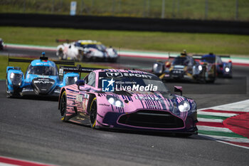 2024-09-29 - 97 Martin BERRY (SGP), Lorcan HANAFIN (GBR), Jonathan ADAM (GBR), GRID MOTORSPORT BY TF, Aston Martin Vantage AMR LMGT3 - ELMS - 4 HOURS OF MUGELLO - ENDURANCE - MOTORS