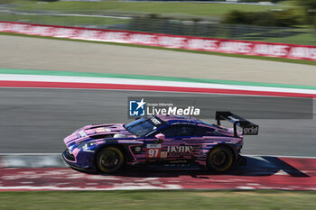 2024-09-29 - 97 Martin BERRY (SGP), Lorcan HANAFIN (GBR), Jonathan ADAM (GBR), GRID MOTORSPORT BY TF, Aston Martin Vantage AMR LMGT3 - ELMS - 4 HOURS OF MUGELLO - ENDURANCE - MOTORS