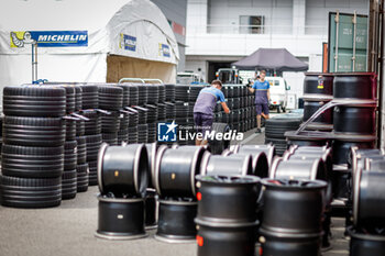 2024-09-12 - michelin, technicien, portrait, michelin, tyres, pneus, during the 2024 6 Hours of Fuji, 7th round of the 2024 FIA World Endurance Championship, from September 13 to 15, 2024 on the Fuji Speedway in Oyama, Shizuoka, Japan - FIA WEC - 6 HOURS OF FUJI 2024 - ENDURANCE - MOTORS