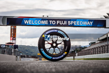 2024-09-12 - michelin, tyre, pneu, during the 2024 6 Hours of Fuji, 7th round of the 2024 FIA World Endurance Championship, from September 13 to 15, 2024 on the Fuji Speedway in Oyama, Shizuoka, Japan - FIA WEC - 6 HOURS OF FUJI 2024 - ENDURANCE - MOTORS