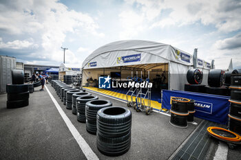 2024-09-12 - michelin, tyres, pneus, during the 2024 6 Hours of Fuji, 7th round of the 2024 FIA World Endurance Championship, from September 13 to 15, 2024 on the Fuji Speedway in Oyama, Shizuoka, Japan - FIA WEC - 6 HOURS OF FUJI 2024 - ENDURANCE - MOTORS