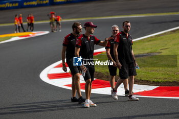 2024-09-12 - ROBIN Arnold (fra), Akkodis ASP Team, Lexus RC F GT3, portrait, VAN DER LINDE Kelvin (zaf), Akkodis ASP Team, Lexus RC F GT3, portrait, trackwalk during the 2024 6 Hours of Fuji, 7th round of the 2024 FIA World Endurance Championship, from September 13 to 15, 2024 on the Fuji Speedway in Oyama, Shizuoka, Japan - FIA WEC - 6 HOURS OF FUJI 2024 - ENDURANCE - MOTORS