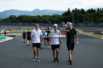 2024-09-12 - VERGNE Jean-Eric (fra), Peugeot TotalEnergies, Peugeot 9x8, portrait, MULLER Nico (swi), Peugeot TotalEnergies, Peugeot 9x8, portrait, trackwalk during the 2024 6 Hours of Fuji, 7th round of the 2024 FIA World Endurance Championship, from September 13 to 15, 2024 on the Fuji Speedway in Oyama, Shizuoka, Japan - FIA WEC - 6 HOURS OF FUJI 2024 - ENDURANCE - MOTORS