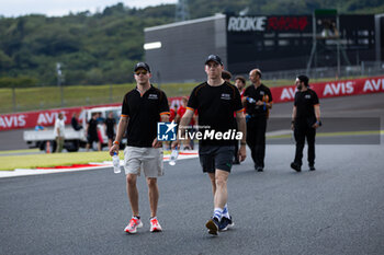 2024-09-12 - COSTA Nicolas (bra), United Autosports, McLaren 720S GT3 Evo, portrait, COTTINGHAM James (gbr), United Autosports, McLaren 720S GT3 Evo, portrait trackwalk during the 2024 6 Hours of Fuji, 7th round of the 2024 FIA World Endurance Championship, from September 13 to 15, 2024 on the Fuji Speedway in Oyama, Shizuoka, Japan - FIA WEC - 6 HOURS OF FUJI 2024 - ENDURANCE - MOTORS