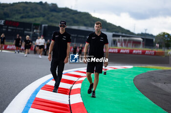 2024-09-12 - CHRISTENSEN Michael (dnk), Porsche Penske Motorsport, Porsche 963, portrait, CAMPBELL Matt (aus), Porsche Penske Motorsport, Porsche 963, portrait, trackwalk during the 2024 6 Hours of Fuji, 7th round of the 2024 FIA World Endurance Championship, from September 13 to 15, 2024 on the Fuji Speedway in Oyama, Shizuoka, Japan - FIA WEC - 6 HOURS OF FUJI 2024 - ENDURANCE - MOTORS