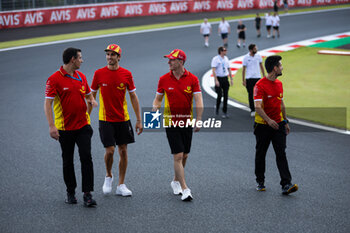 2024-09-12 - CALADO James (gbr), Ferrari AF Corse, Ferrari 499P, portrait, GIOVINAZZI Antonio (ita), Ferrari AF Corse, Ferrari 499P, portrait, portrait during the 2024 6 Hours of Fuji, 7th round of the 2024 FIA World Endurance Championship, from September 13 to 15, 2024 on the Fuji Speedway in Oyama, Shizuoka, Japan - FIA WEC - 6 HOURS OF FUJI 2024 - ENDURANCE - MOTORS