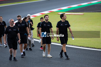 2024-09-12 - JUNCADELLA Daniel (spa), TF Sport, Corvette Z06 GT3.R, portrait, BAUD Sébastien (fra), TF Sport, Corvette Z06 GT3.R, portrait, trackwalk during the 2024 6 Hours of Fuji, 7th round of the 2024 FIA World Endurance Championship, from September 13 to 15, 2024 on the Fuji Speedway in Oyama, Shizuoka, Japan - FIA WEC - 6 HOURS OF FUJI 2024 - ENDURANCE - MOTORS