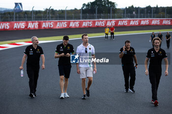 2024-09-12 - KVYAT Daniil (ita), Lamborghini Iron Lynx, Lamborghini SC63, portrait, MORTARA Edoardo (swi), Lamborghini Iron Lynx, Lamborghini SC63, portrait, trackwalk during the 2024 6 Hours of Fuji, 7th round of the 2024 FIA World Endurance Championship, from September 13 to 15, 2024 on the Fuji Speedway in Oyama, Shizuoka, Japan - FIA WEC - 6 HOURS OF FUJI 2024 - ENDURANCE - MOTORS