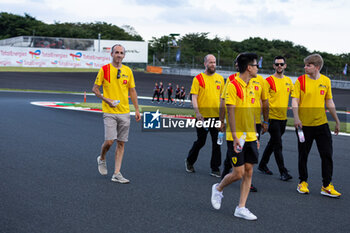 2024-09-12 - KUBICA Robert (pol), AF Corse, Ferrari 499P, portrait, trackwalk during the 2024 6 Hours of Fuji, 7th round of the 2024 FIA World Endurance Championship, from September 13 to 15, 2024 on the Fuji Speedway in Oyama, Shizuoka, Japan - FIA WEC - 6 HOURS OF FUJI 2024 - ENDURANCE - MOTORS