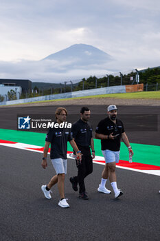 2024-09-12 - FARFUS Augusto (bra), Team WRT, BMW M4 GT3, portrait, LEUNG Darren (gbr), Team WRT, BMW M4 GT3, portrait, trackwalk during the 2024 6 Hours of Fuji, 7th round of the 2024 FIA World Endurance Championship, from September 13 to 15, 2024 on the Fuji Speedway in Oyama, Shizuoka, Japan - FIA WEC - 6 HOURS OF FUJI 2024 - ENDURANCE - MOTORS