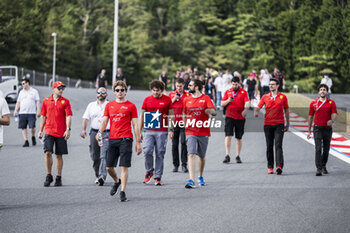 2024-09-12 - AF Corse during the 2024 6 Hours of Fuji, 7th round of the 2024 FIA World Endurance Championship, from September 13 to 15, 2024 on the Fuji Speedway in Oyama, Shizuoka, Japan - FIA WEC - 6 HOURS OF FUJI 2024 - ENDURANCE - MOTORS