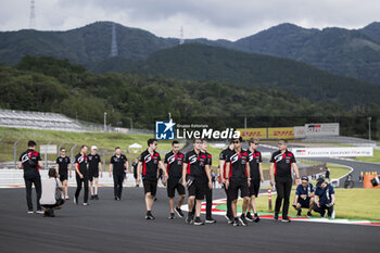 2024-09-12 - Toyota Gazoo Racing during the 2024 6 Hours of Fuji, 7th round of the 2024 FIA World Endurance Championship, from September 13 to 15, 2024 on the Fuji Speedway in Oyama, Shizuoka, Japan - FIA WEC - 6 HOURS OF FUJI 2024 - ENDURANCE - MOTORS