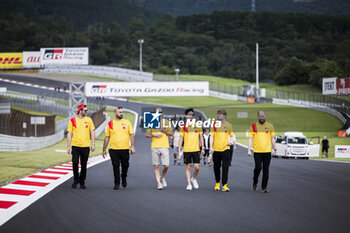 2024-09-12 - KUBICA Robert (pol), AF Corse, Ferrari 499P, YE Yifei (chn), AF Corse, Ferrari 499P, SHWARTZMAN Robert (isr), AF Corse, Ferrari 499P, portrait during the 2024 6 Hours of Fuji, 7th round of the 2024 FIA World Endurance Championship, from September 13 to 15, 2024 on the Fuji Speedway in Oyama, Shizuoka, Japan - FIA WEC - 6 HOURS OF FUJI 2024 - ENDURANCE - MOTORS