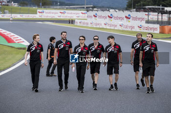 2024-09-12 - DE VRIES Nyck (nld), Toyota Gazoo Racing, Toyota GR010 - Hybrid, KOBAYASHI Kamui (jpn), Toyota Gazoo Racing, Toyota GR010 - Hybrid, CONWAY Mike (gbr), Toyota Gazoo Racing, Toyota GR010 - Hybrid, portrait during the 2024 6 Hours of Fuji, 7th round of the 2024 FIA World Endurance Championship, from September 13 to 15, 2024 on the Fuji Speedway in Oyama, Shizuoka, Japan - FIA WEC - 6 HOURS OF FUJI 2024 - ENDURANCE - MOTORS