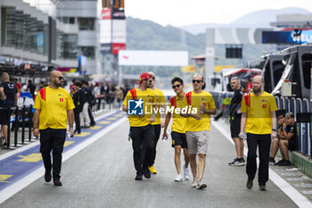 2024-09-12 - KUBICA Robert (pol), AF Corse, Ferrari 499P, portrait during the 2024 6 Hours of Fuji, 7th round of the 2024 FIA World Endurance Championship, from September 13 to 15, 2024 on the Fuji Speedway in Oyama, Shizuoka, Japan - FIA WEC - 6 HOURS OF FUJI 2024 - ENDURANCE - MOTORS