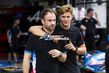 2024-09-12 - LAPIERRE Nicolas (fra), Alpine Endurance Team, Alpine A424, SCHUMACHER Mick (ger), Alpine Endurance Team, Alpine A424, portrait during the 2024 6 Hours of Fuji, 7th round of the 2024 FIA World Endurance Championship, from September 13 to 15, 2024 on the Fuji Speedway in Oyama, Shizuoka, Japan - FIA WEC - 6 HOURS OF FUJI 2024 - ENDURANCE - MOTORS